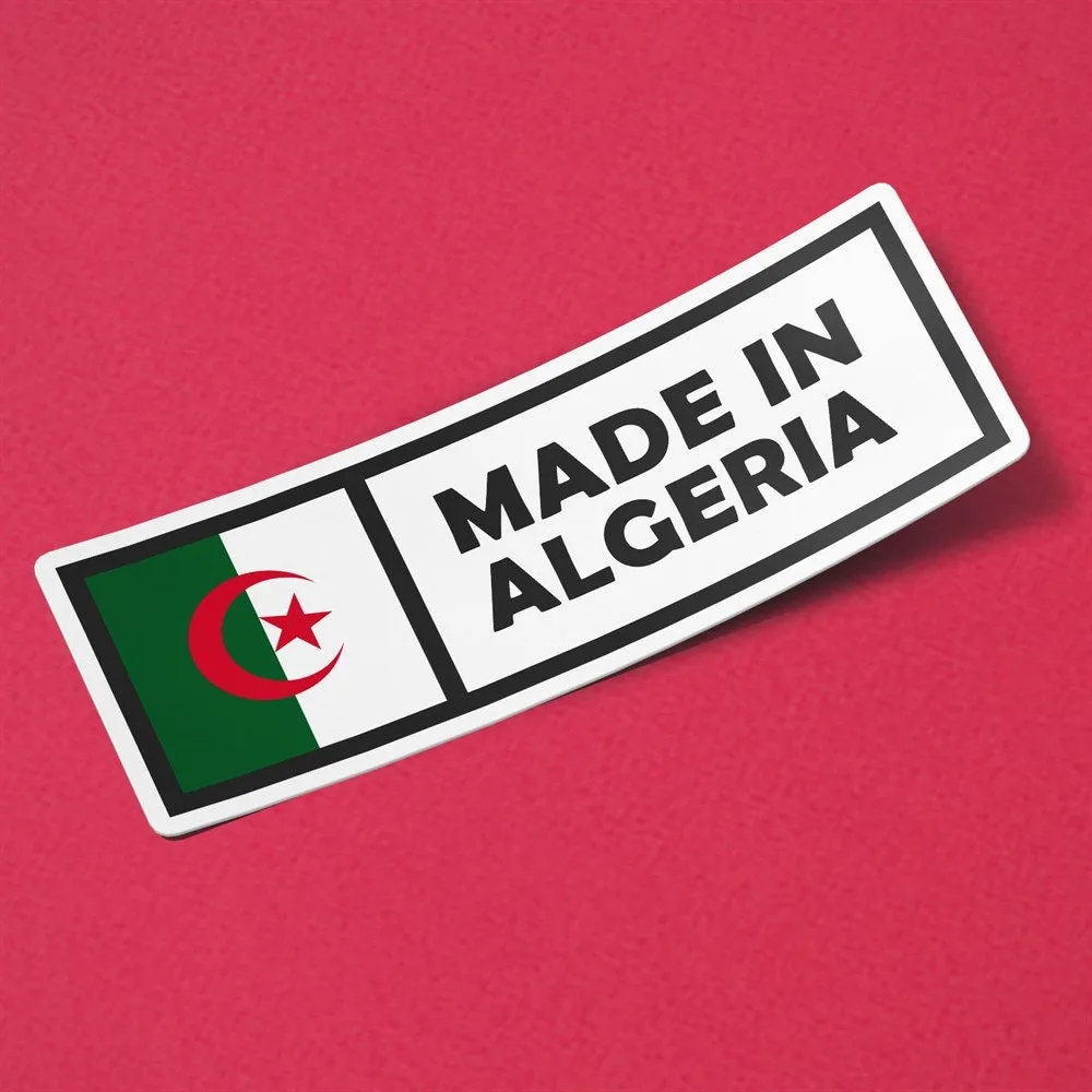 Made in Algeria Sticker