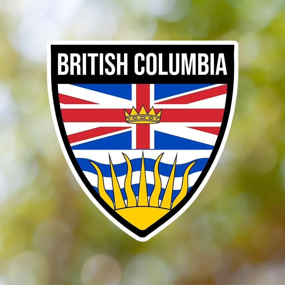British Columbia Shield Sticker