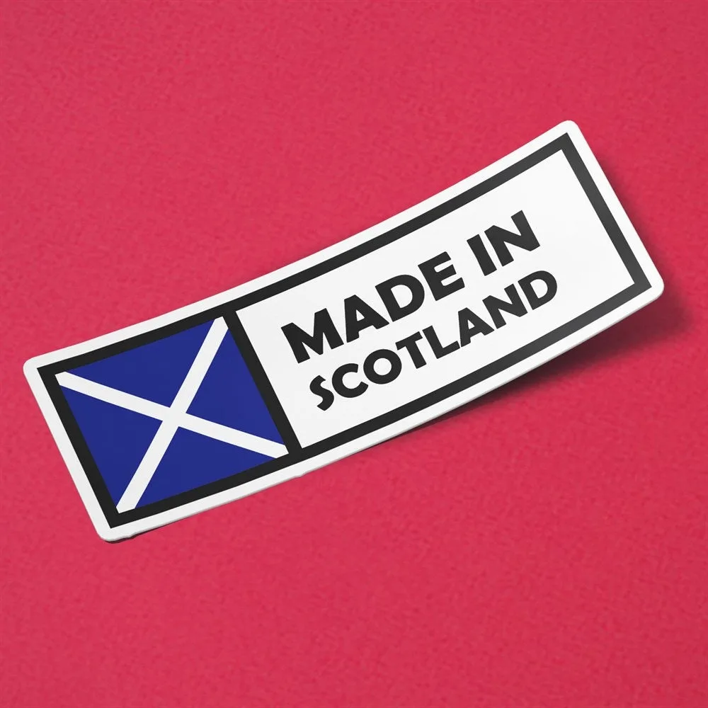 Made in Scotland Sticker