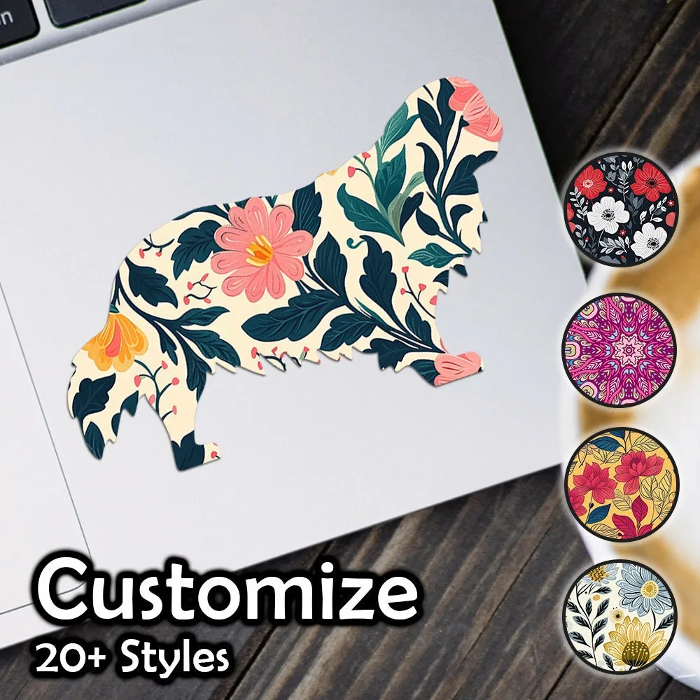 English Toy Spaniel Patterned Sticker