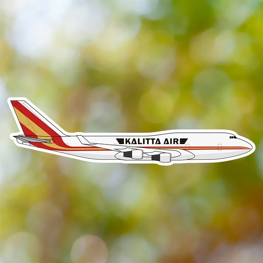 Boeing 747 Kalitta Air Sticker