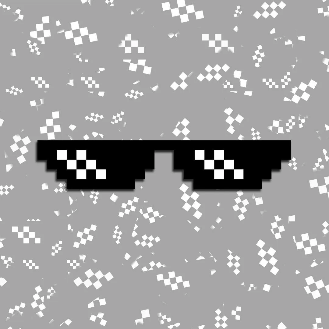 Deal with It Meme Sticker