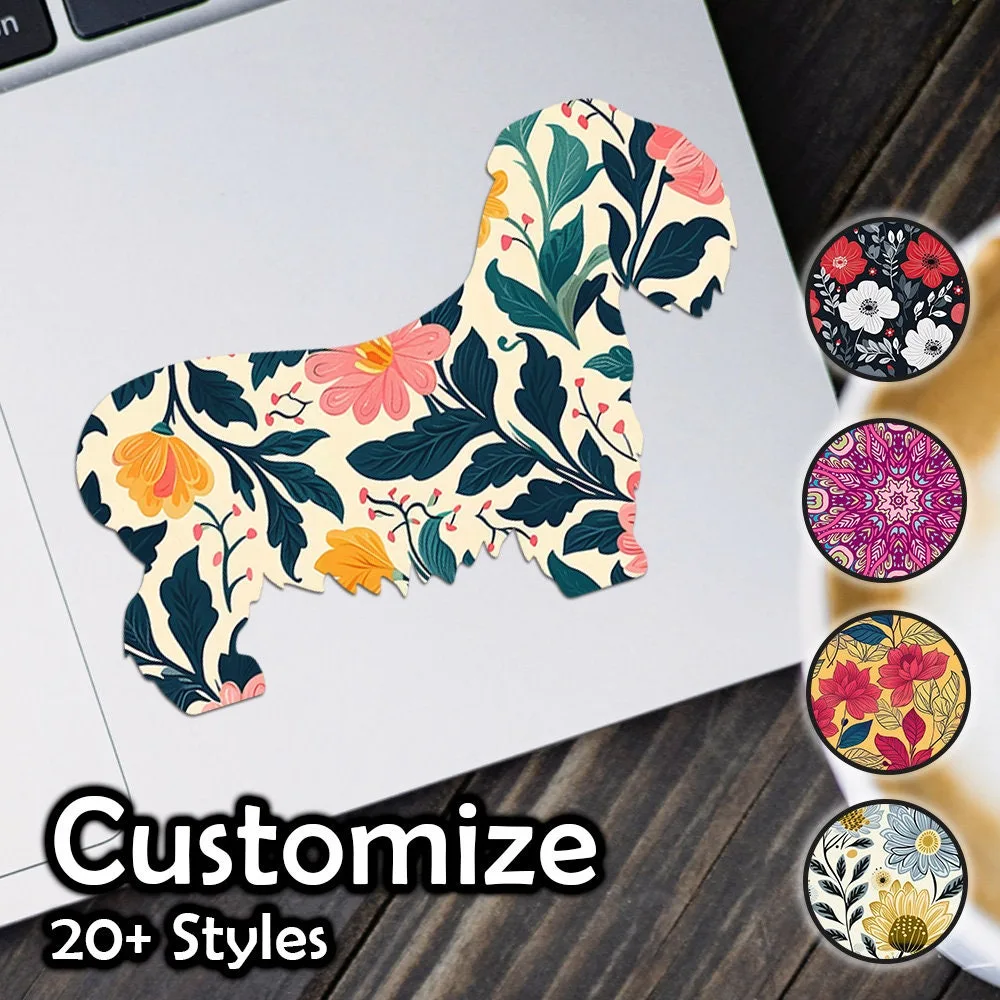 Cesky Terrier Patterned Sticker