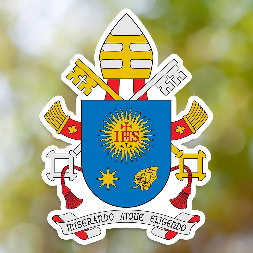 Franciscus Papal Coat of Arms Sticker