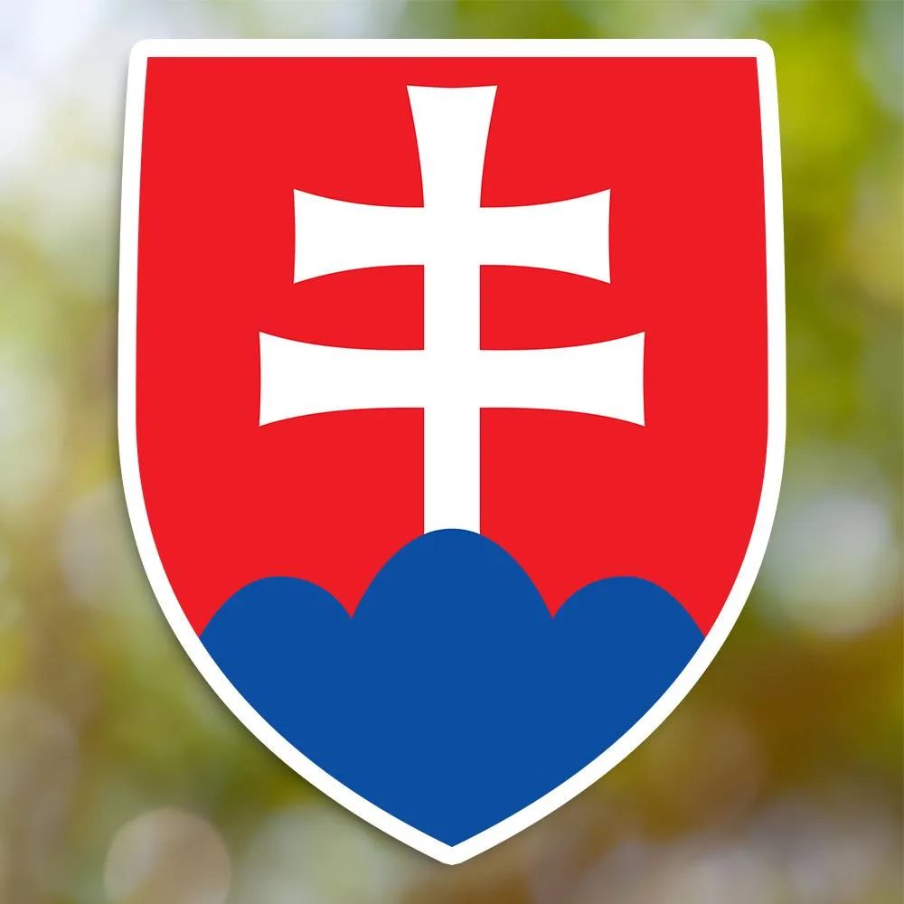 Slovakia Coat of Arms Sticker
