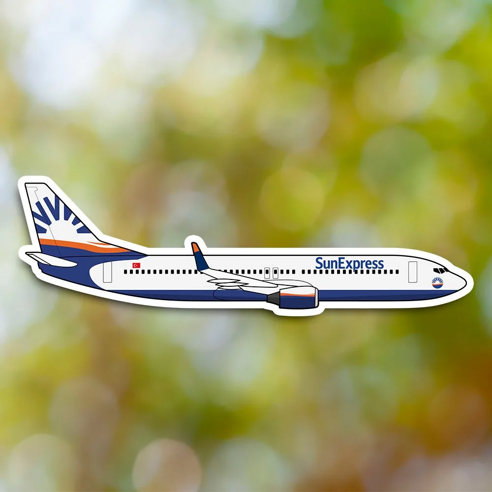 Boeing 737 SunExpress Sticker