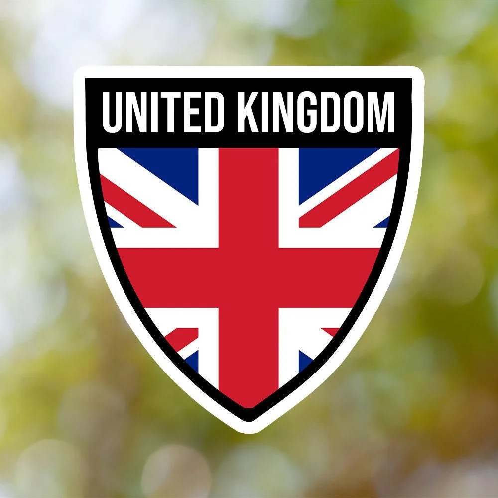 United Kingdom Shield Sticker
