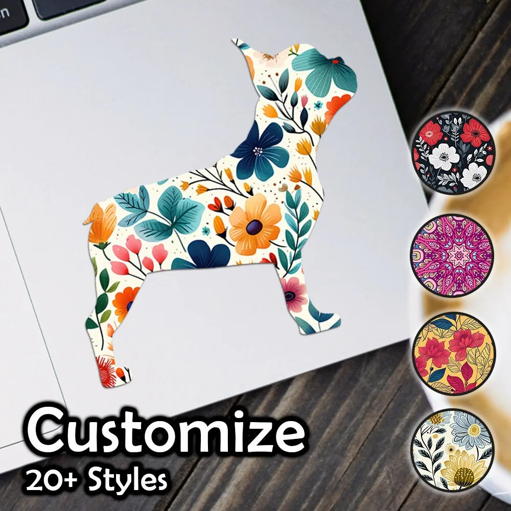 French Bulldog Patterned Sticker
