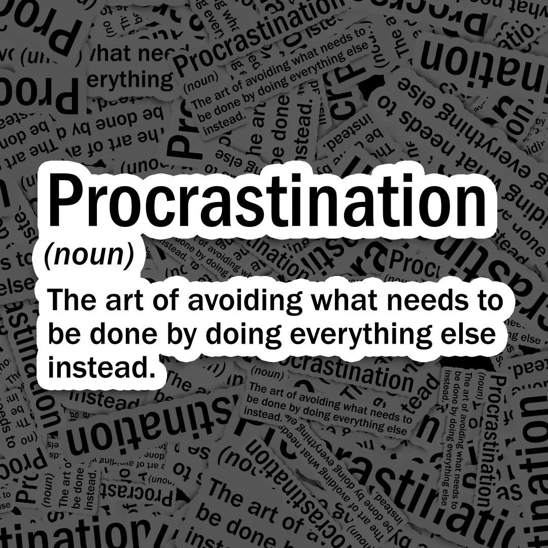 Procrastination Meme Sticker