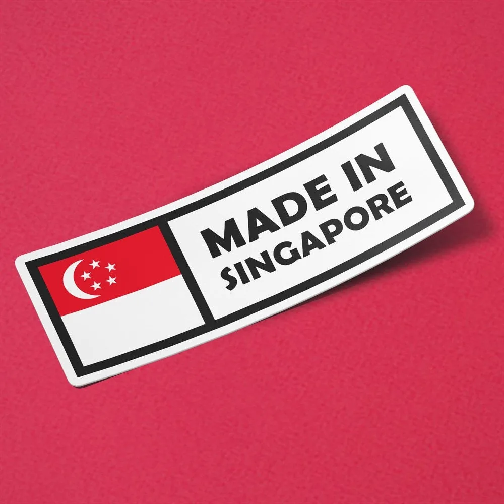 Made in Singapore Sticker