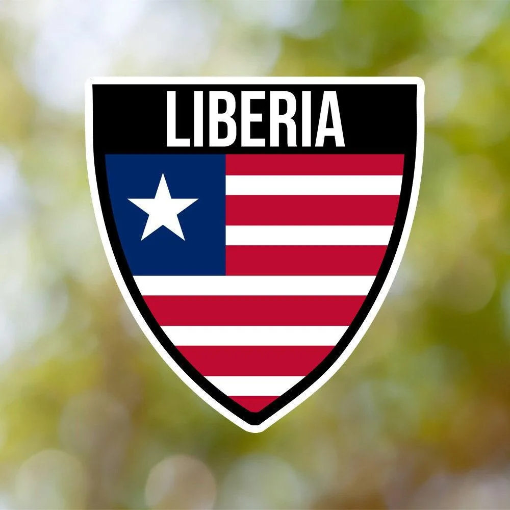 Liberia Shield Sticker