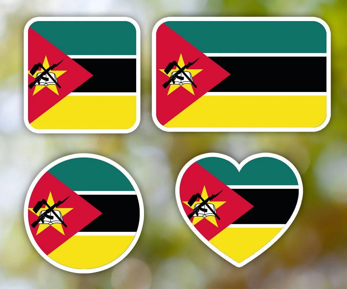 Mozambique Geometric Sticker