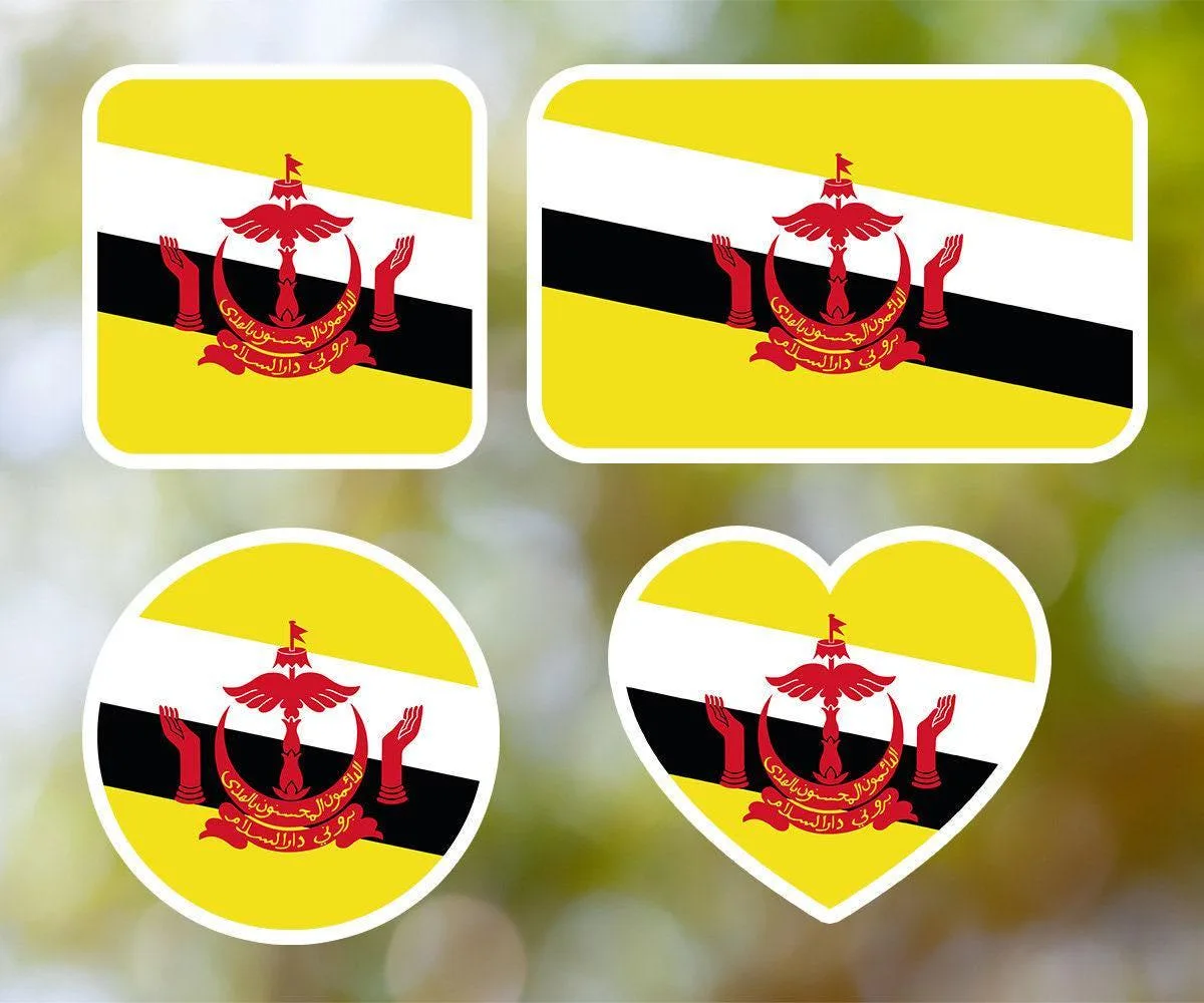 Brunei Geometric Sticker