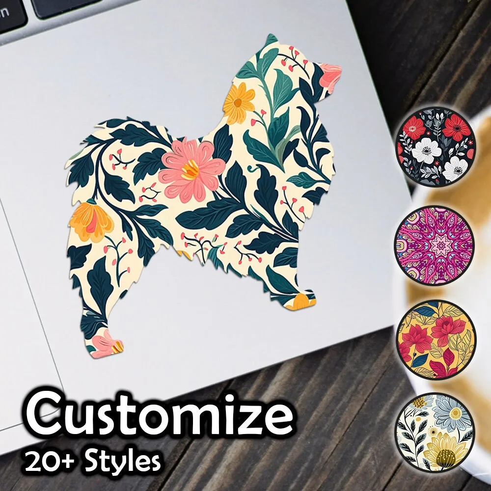 Icelandic Sheepdog Patterned Sticker