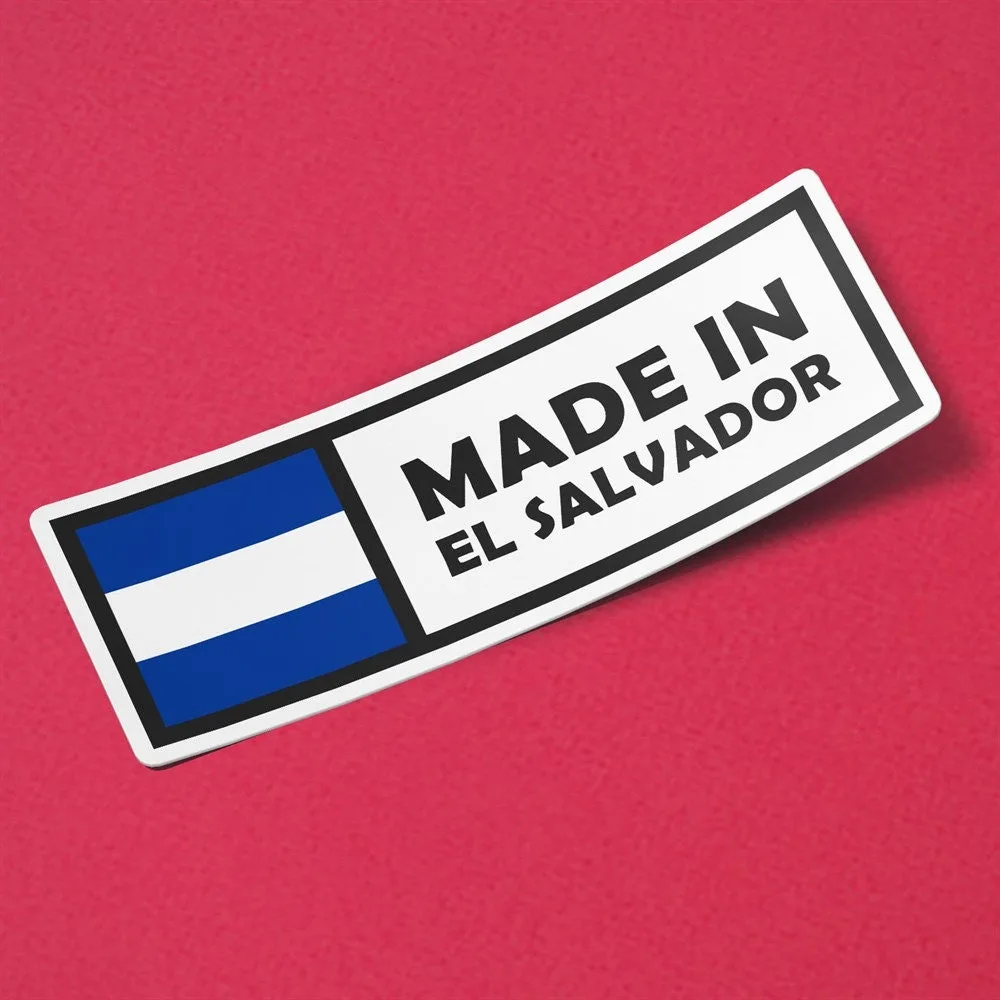 Made in El Salvador Sticker