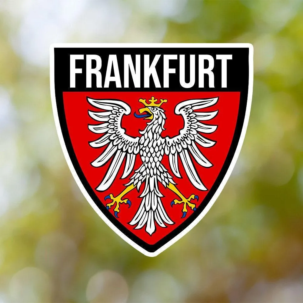 Frankfurt Shield Sticker