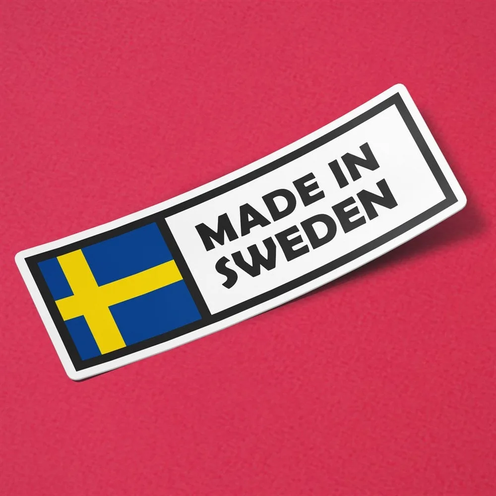 Made in Sweden Sticker