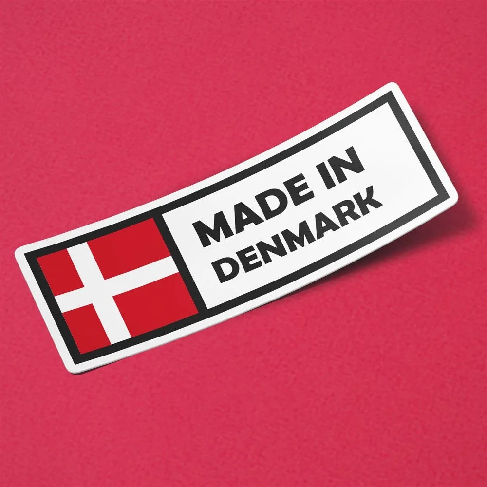 Made in Denmark Sticker