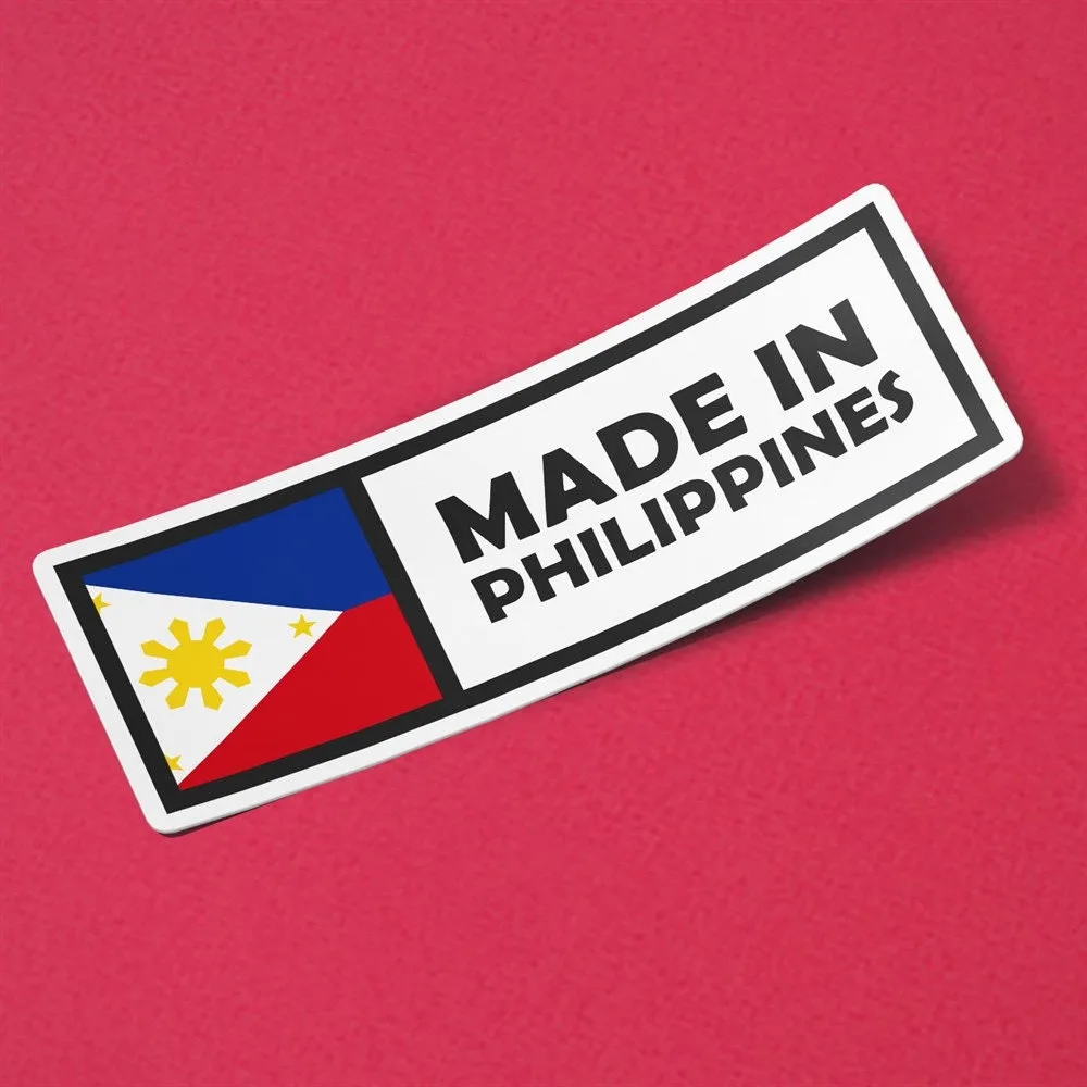 Made in Philippines Sticker