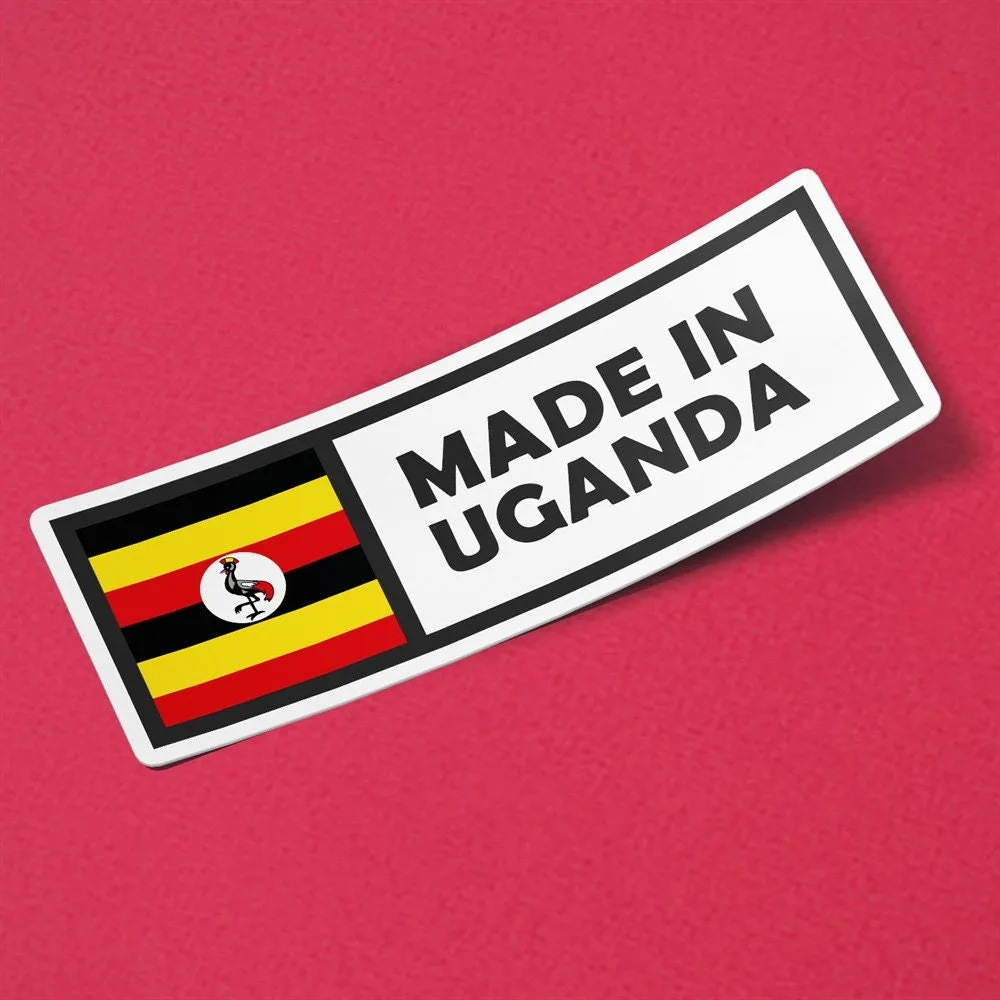 Made in Uganda Sticker