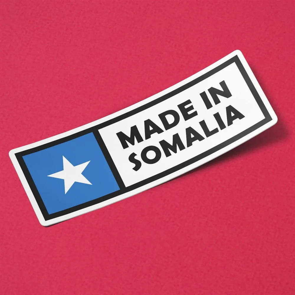 Made in Somalia Sticker