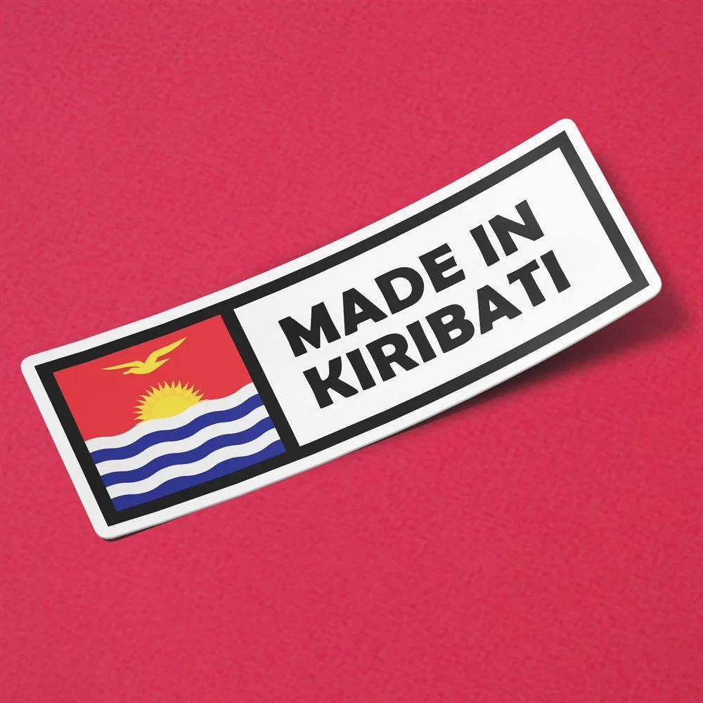 Made in Kiribati Sticker