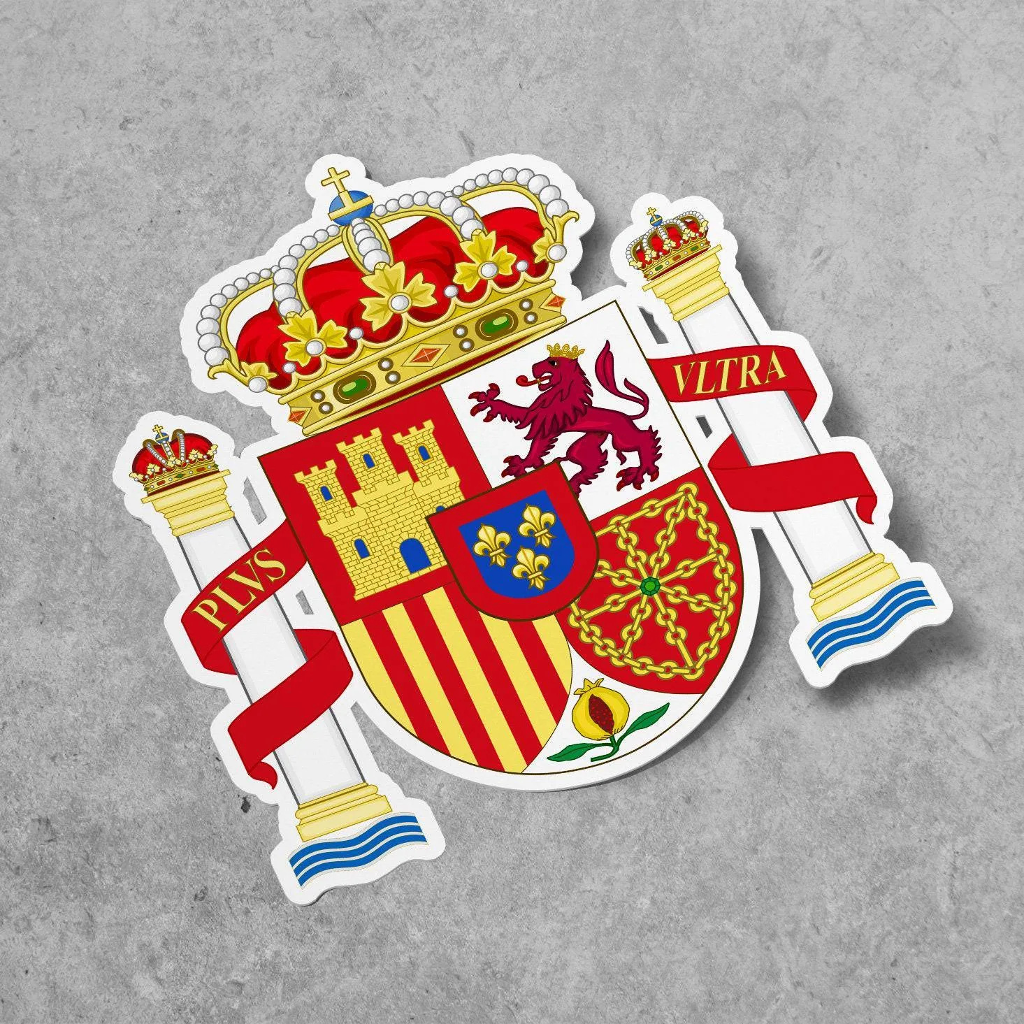 Spain Coat of Arms Sticker