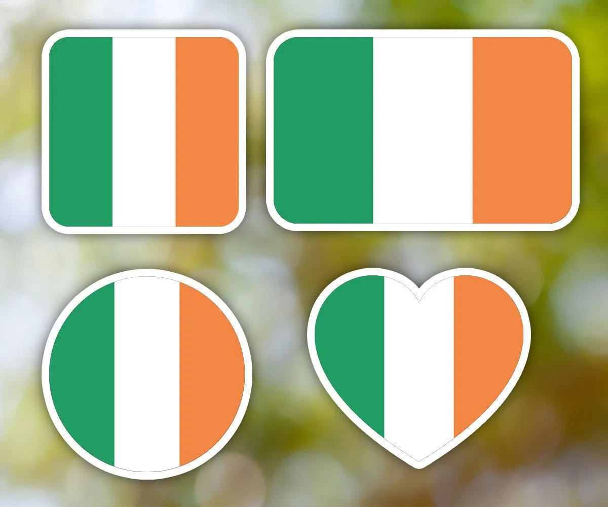 Ireland Geometric Sticker
