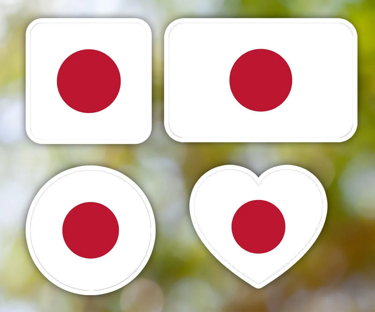 Japan Geometric Sticker