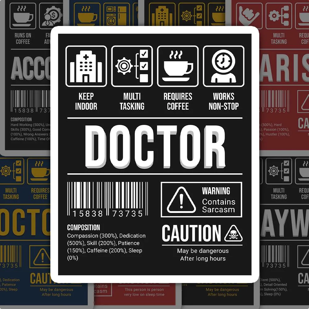 Doctor Job Sticker