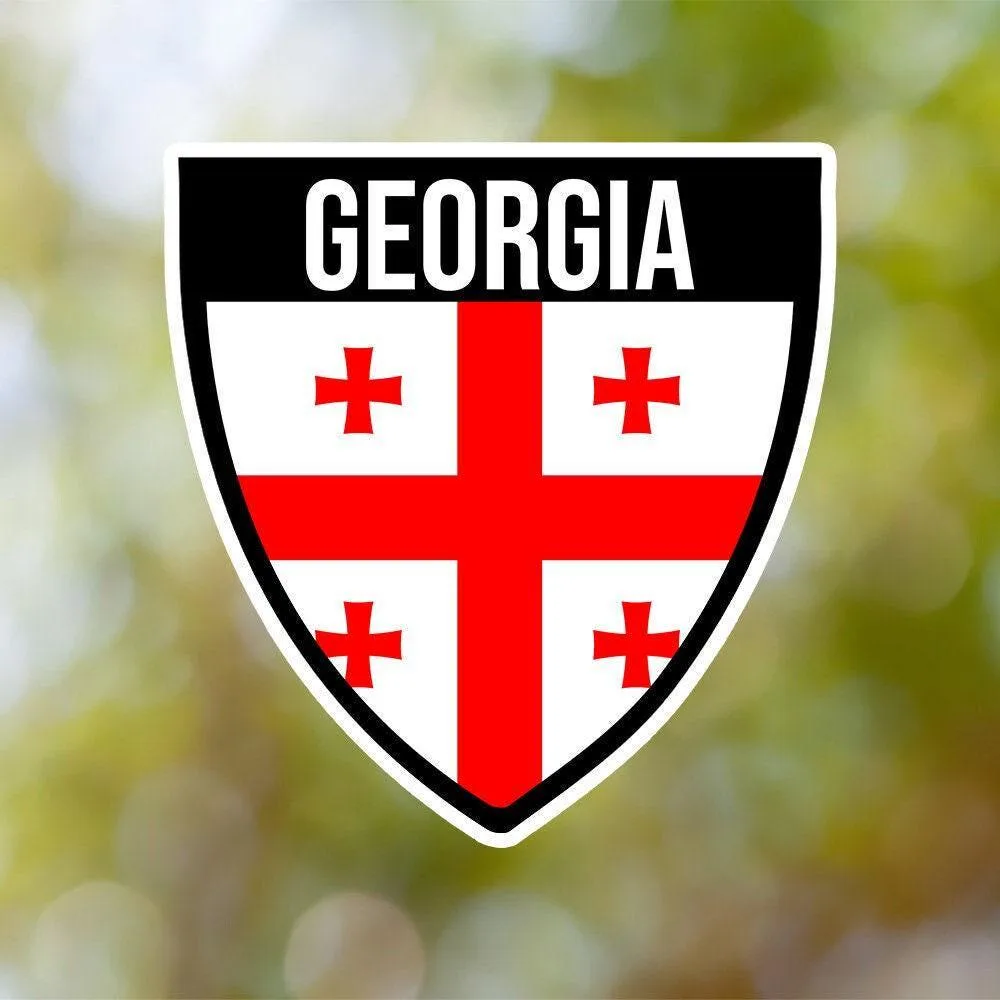 Georgia Shield Sticker