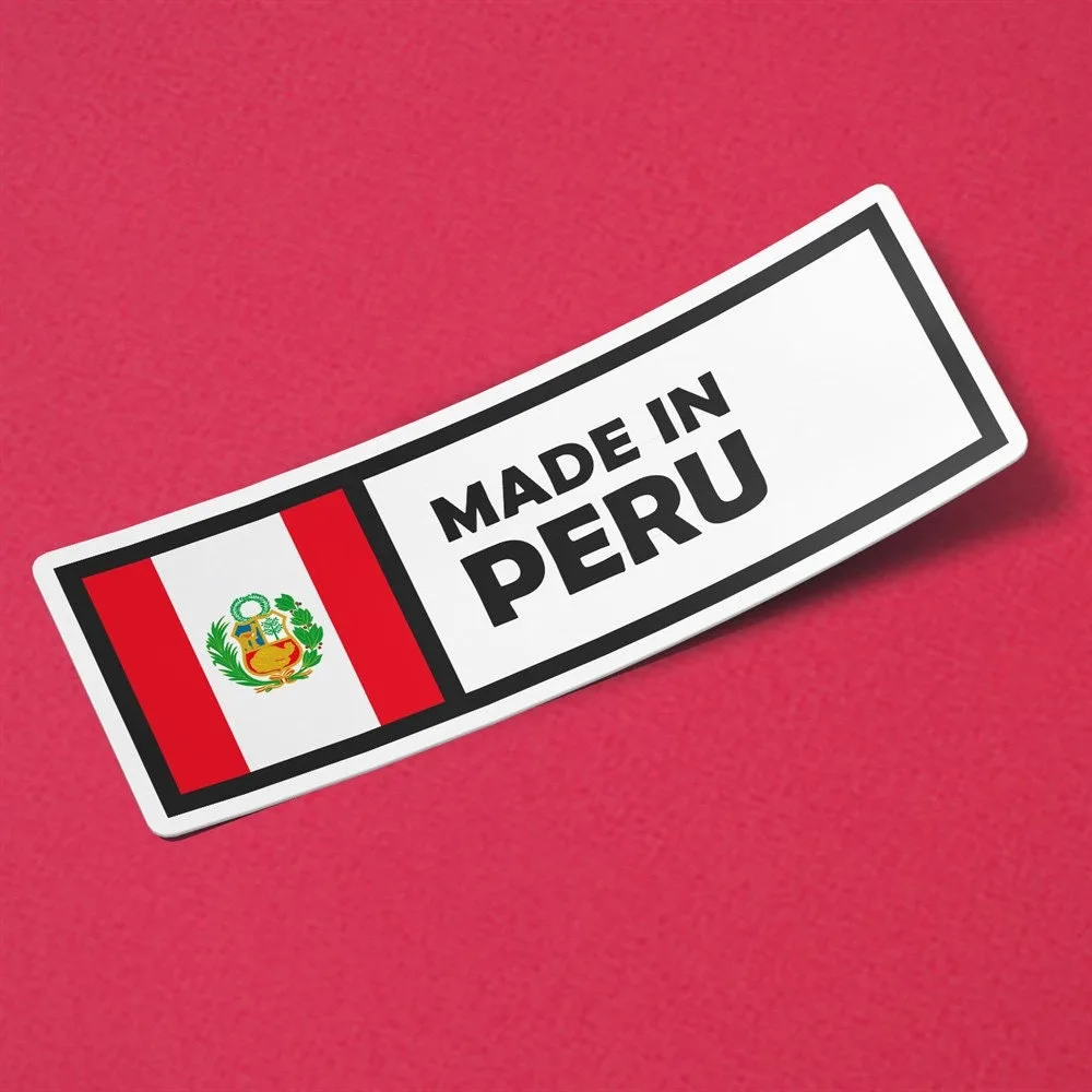 Made in Peru Sticker