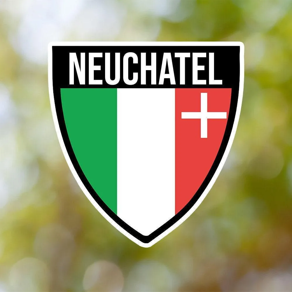 Neuchatel Shield Sticker