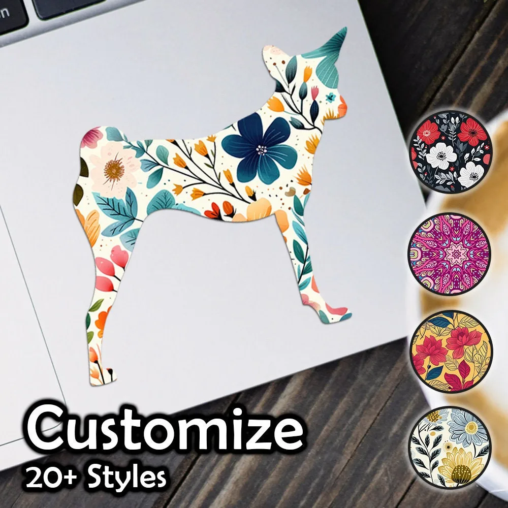 Basenji Patterned Sticker