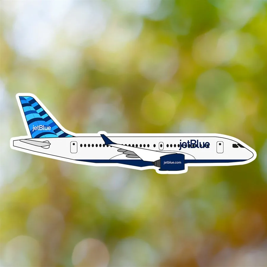 Airbus A320 JetBlue Airways Sticker