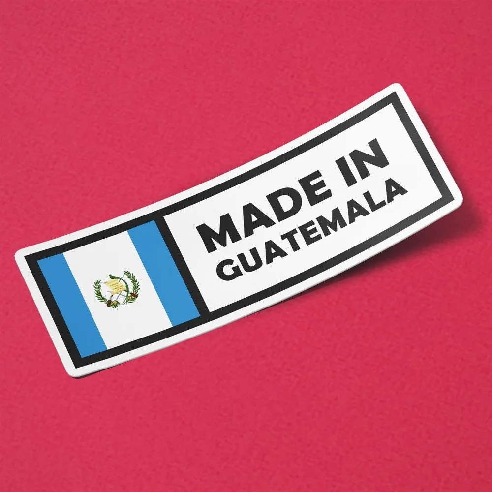 Made in Guatemala Sticker