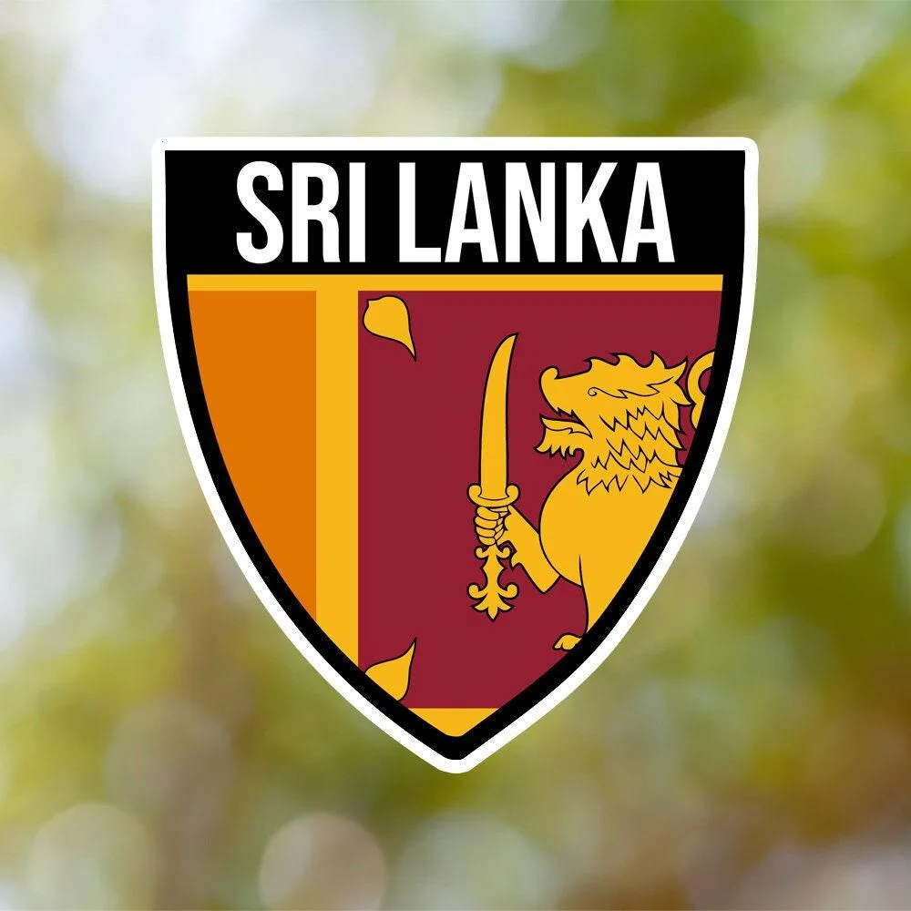 Sri Lanka Shield Sticker