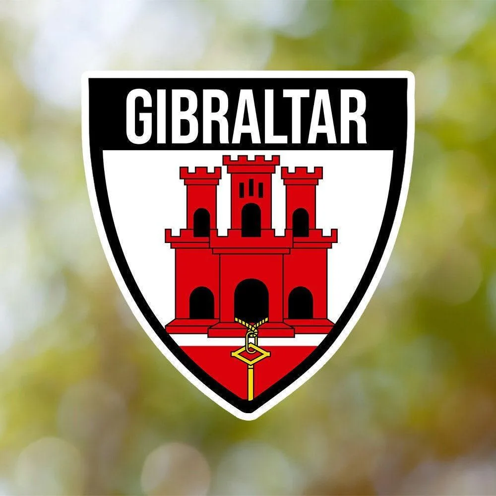 Gibraltar Shield Sticker