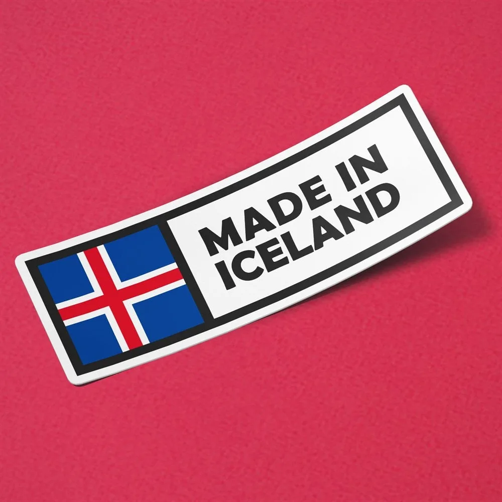 Made in Iceland Sticker