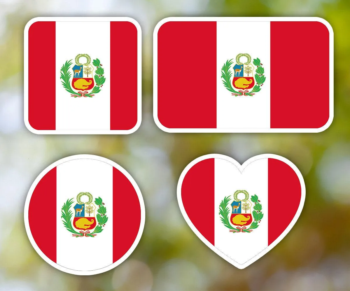 Peru Geometric Sticker