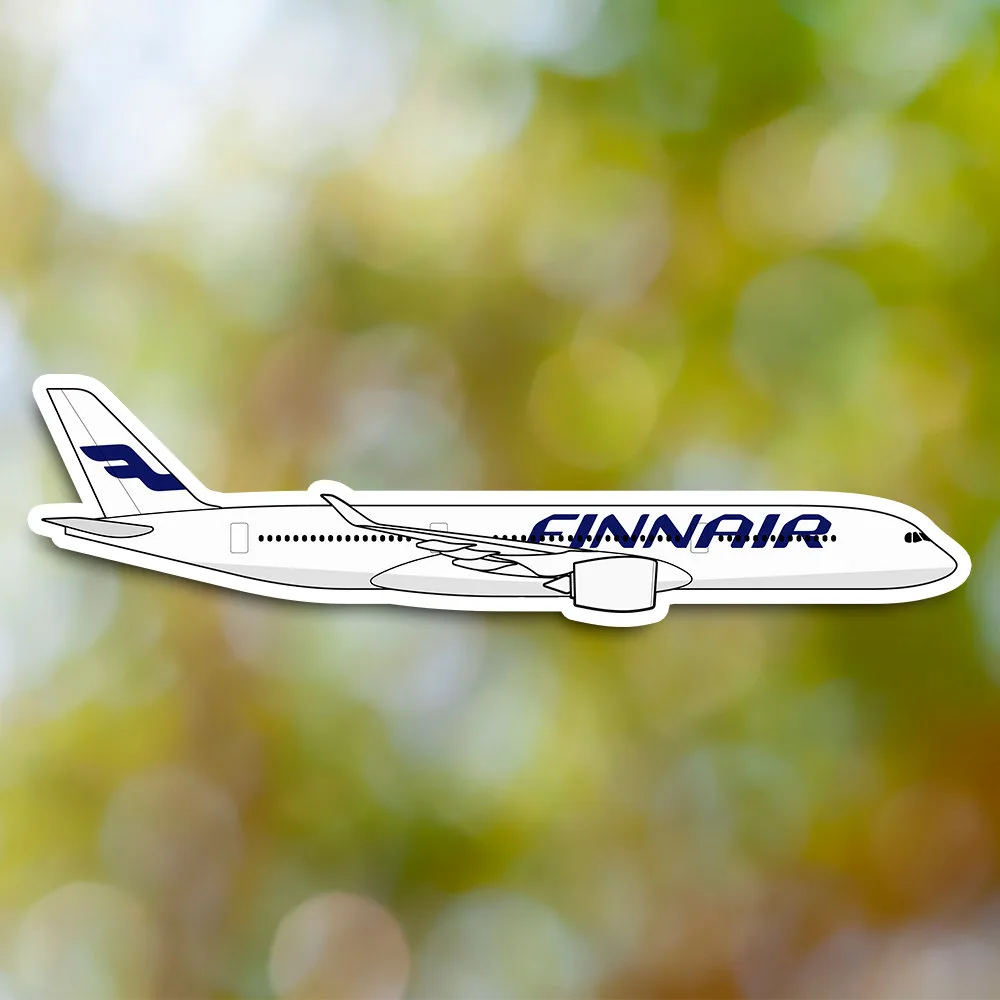 Airbus A350 Finnair Sticker