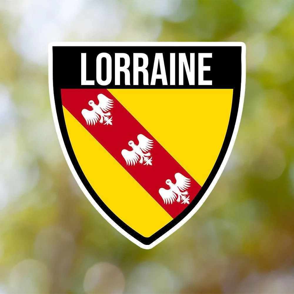 Lorraine Shield Sticker
