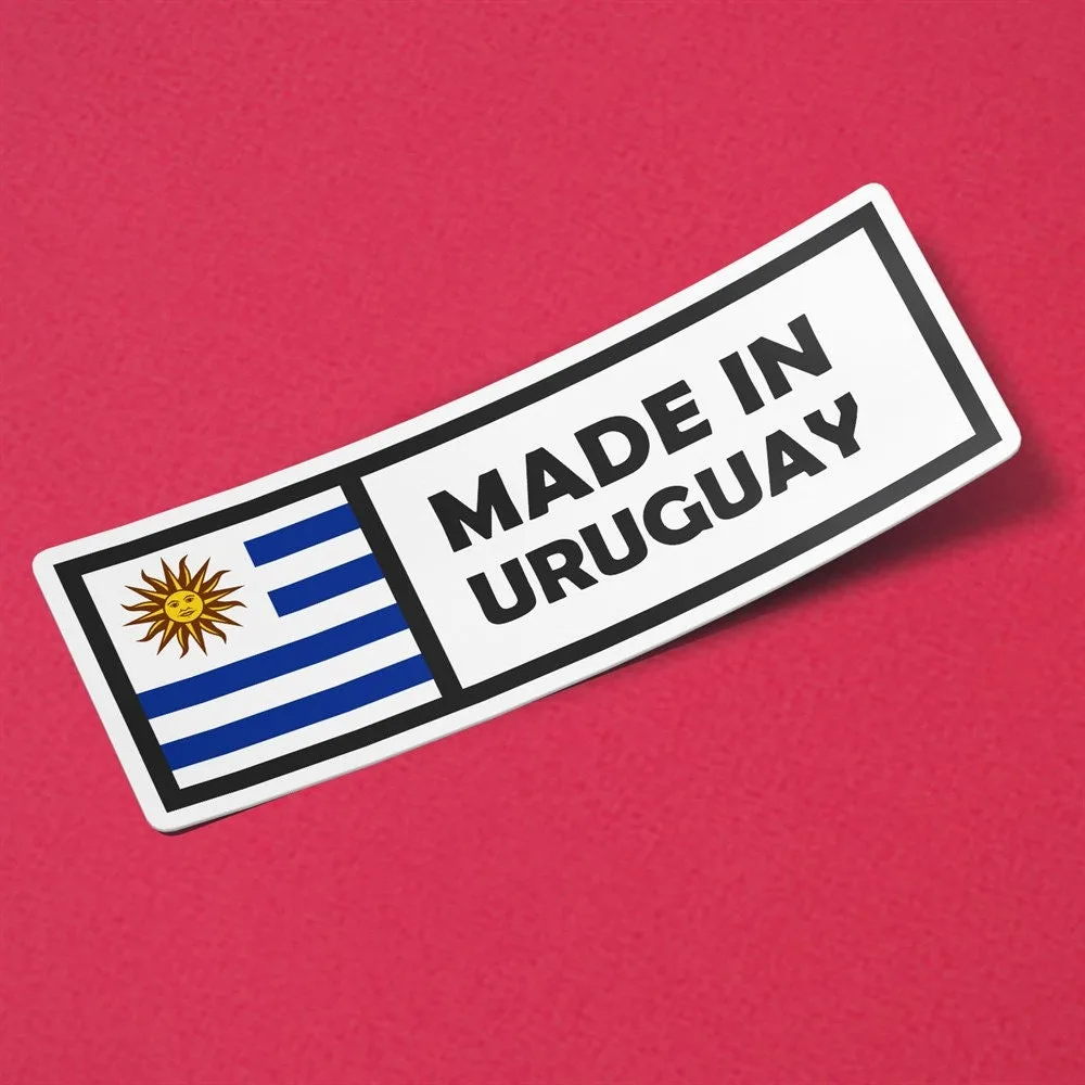 Made in Uruguay Sticker