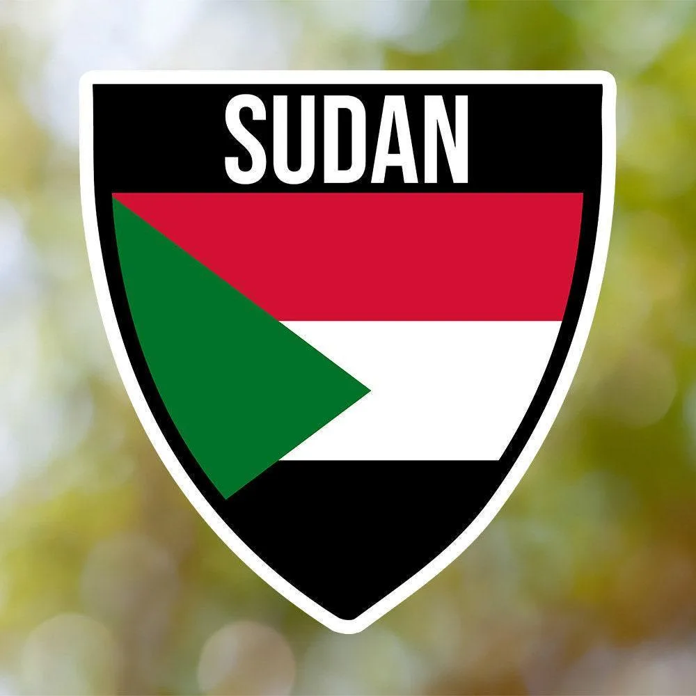 Sudan Shield Sticker