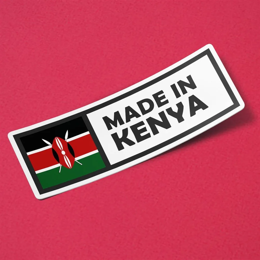 Made in Kenya Sticker