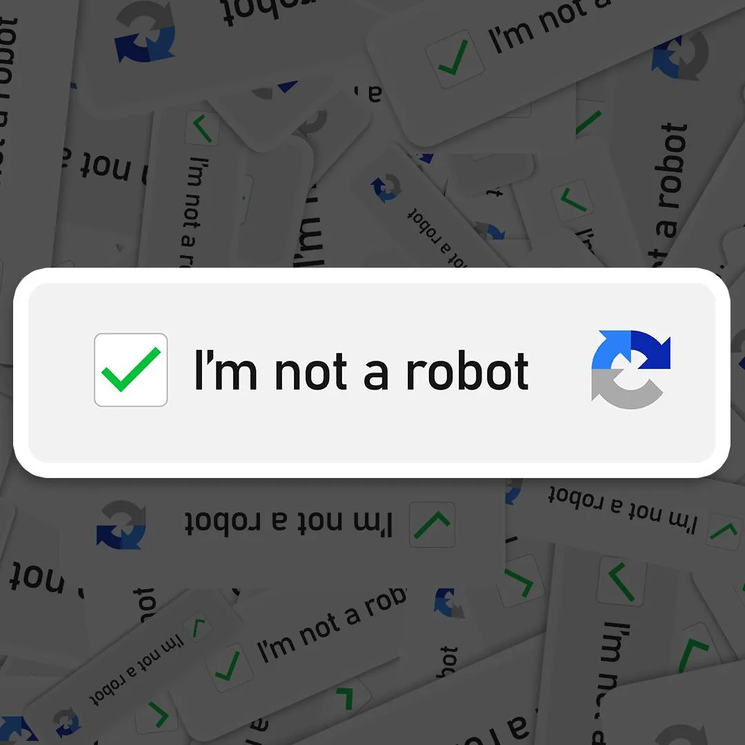 I'm Not A Robot Meme Sticker