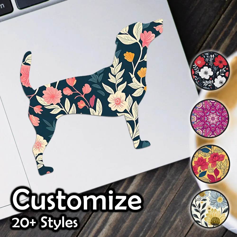 Jack Russell Terrier Patterned Sticker