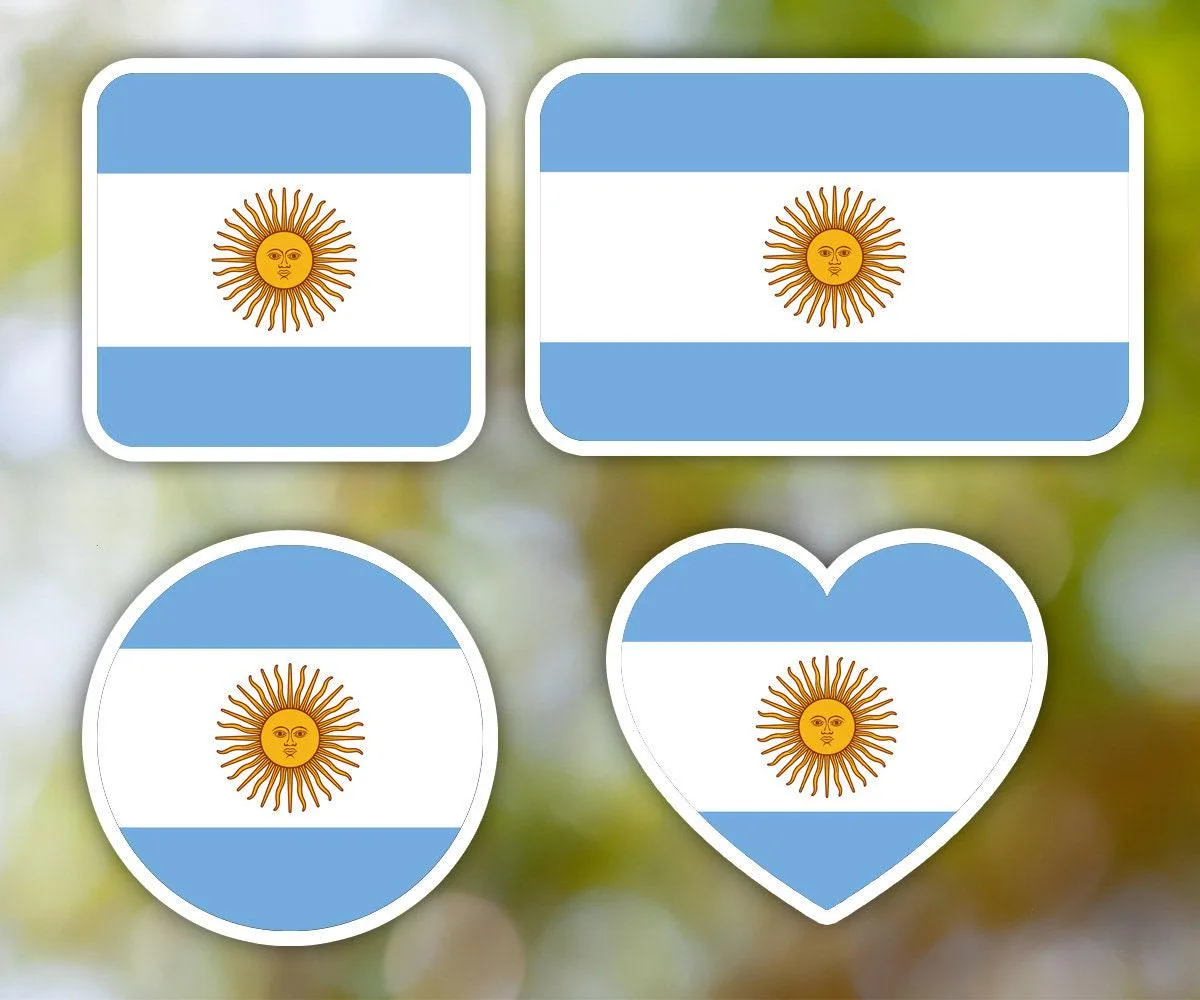Argentina Geometric Sticker