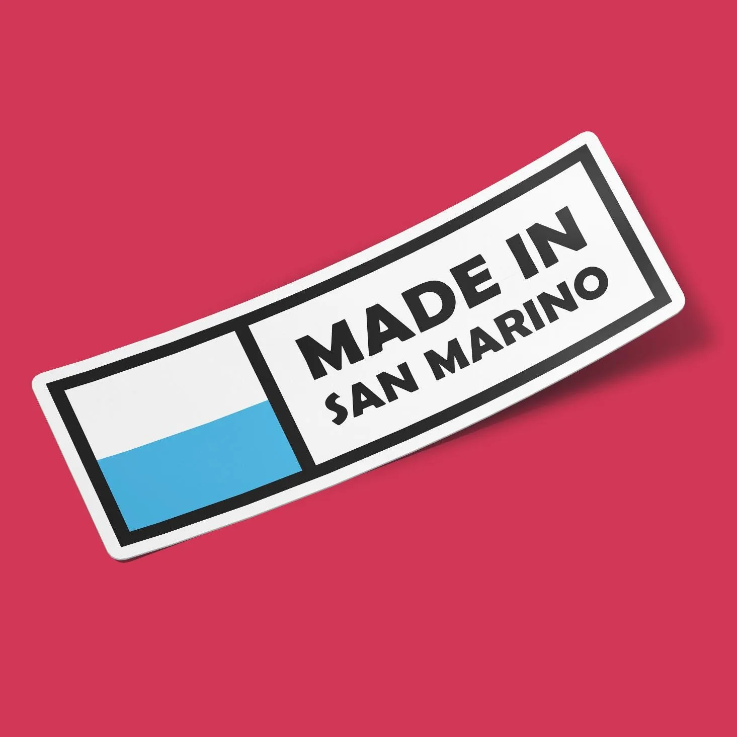 Made in San Marino Sticker
