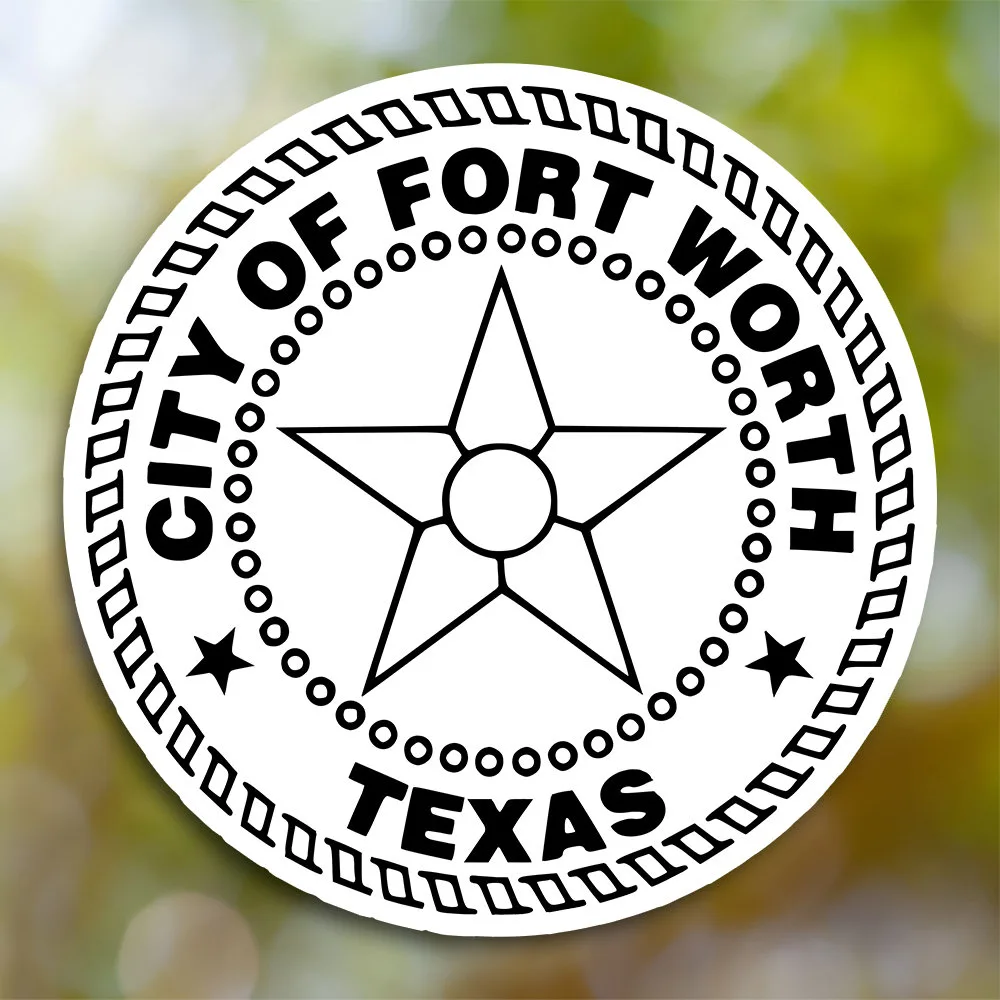 Fort Worth City Sticker